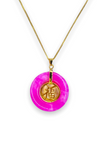 Good Fortune Fuchsia Necklace