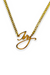 Large Script Name Necklace Cuban Link