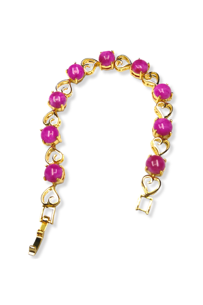 Amina Fuchsia Bracelet