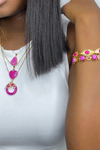 Kandake Fuchsia Bracelet