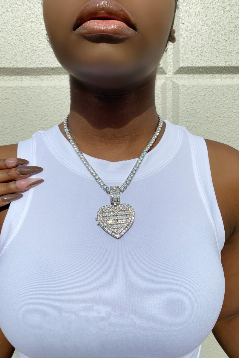 Custom Love Locket Photo Necklace