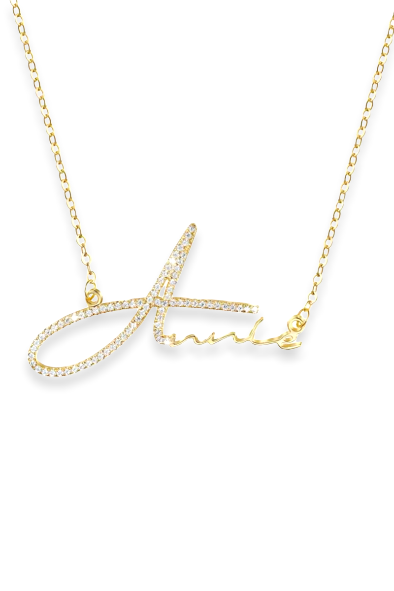 Luxe Signature Name Necklace